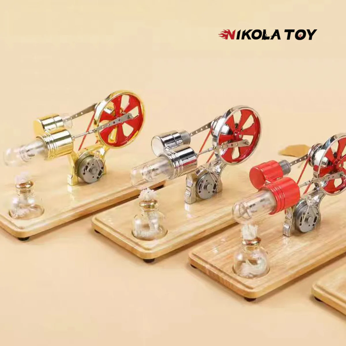 Bamboo Based Single Cylinder Stirling Engine - Image 5