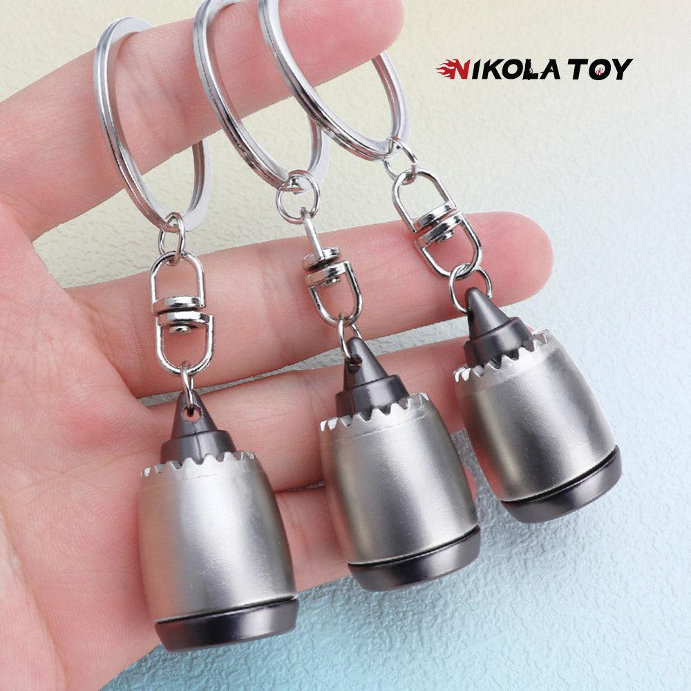 NIKOLATOY® CNC Precision Turbofan Engine Keychain - Image 4