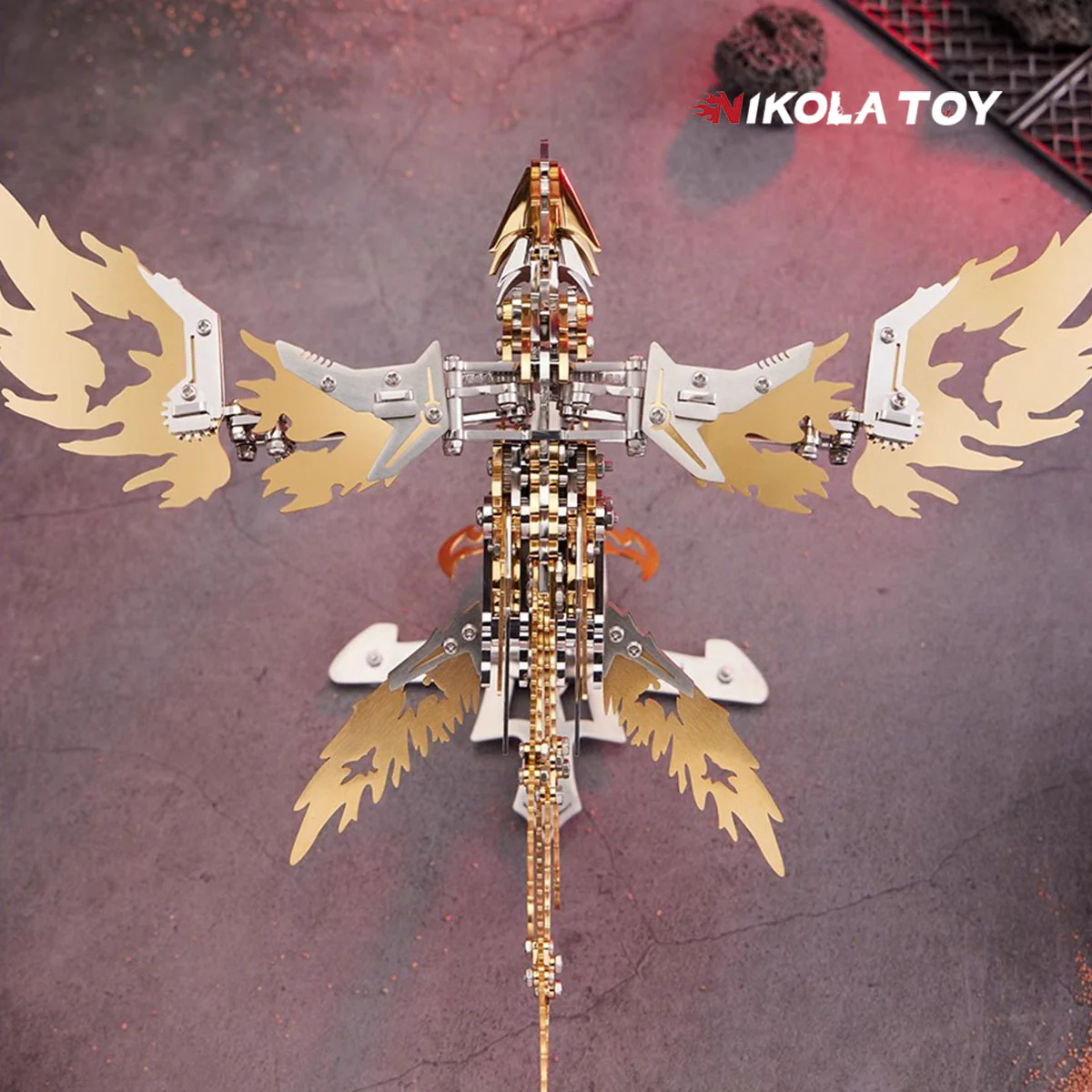Mechanical Species - Phoenix (3D Metal Puzzle) - Image 4