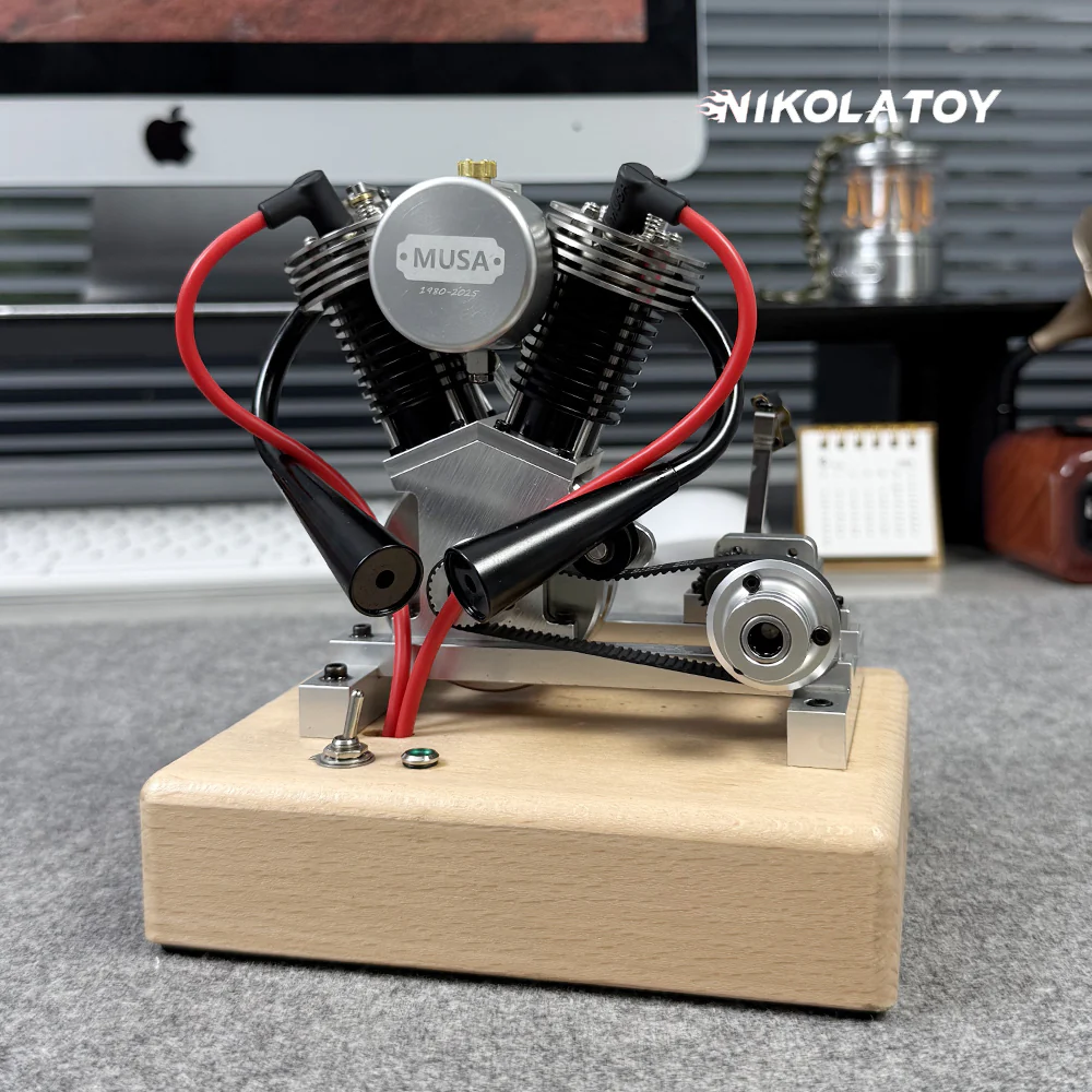 2026 New Miniature Harley Davidson V2 Real Engine Model - Image 6