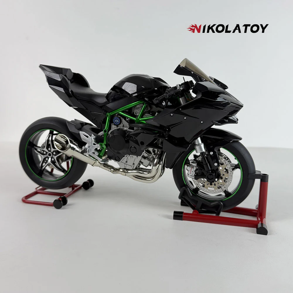 1/6 Alloy Dynamic Kawasaki H2R Motorcycle Model - Image 5