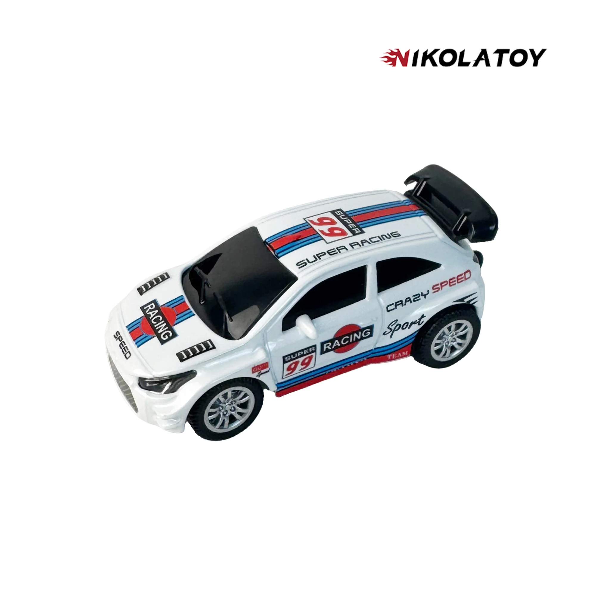 1/64 4WD Remote Control Drift Rally Racer Car - Image 4
