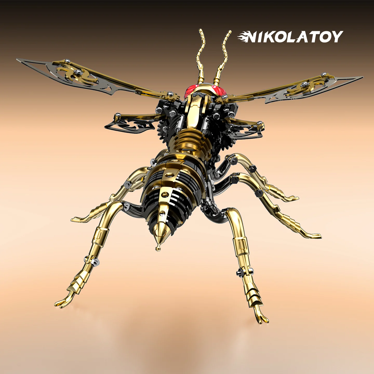 Mechanical Species - Bumblebee (3D Metal Puzzle) - Image 3