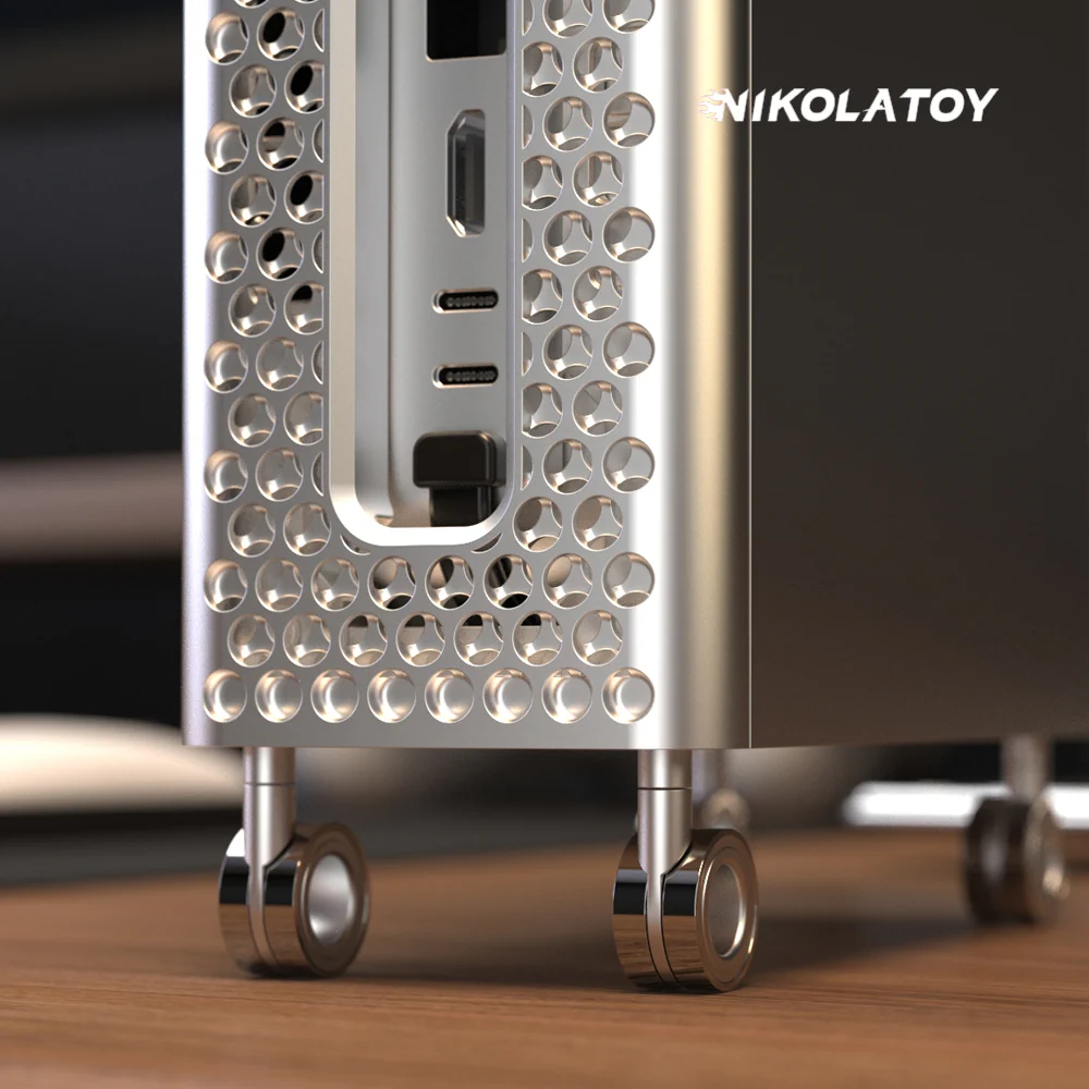 Modular Alloy Magnetic Suction Macmini Protective Shell - Image 11