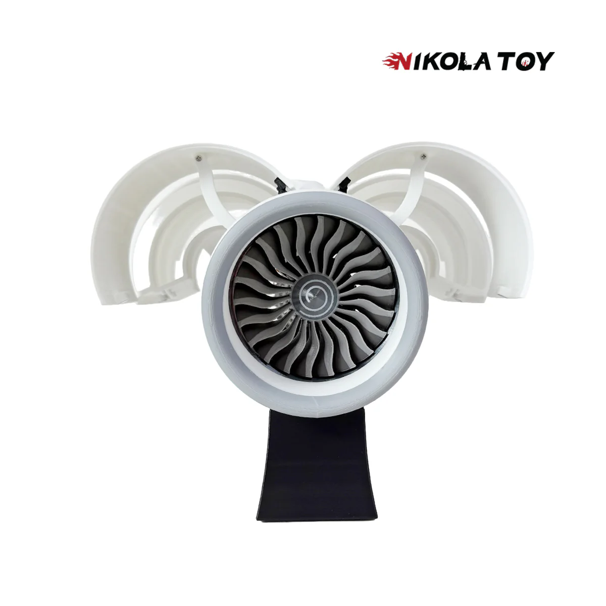 Small Size (35cm/13in) Rolls Royce Trent 900 Turbofan Engine Model - Image 4