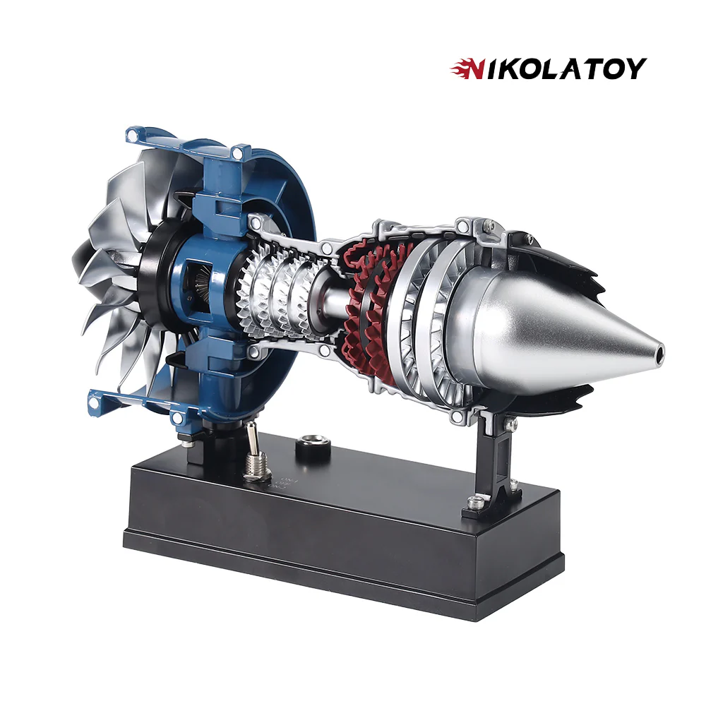 TECHING Small Size Turbofan Engine Model - DIY KIT(7In) - Image 4