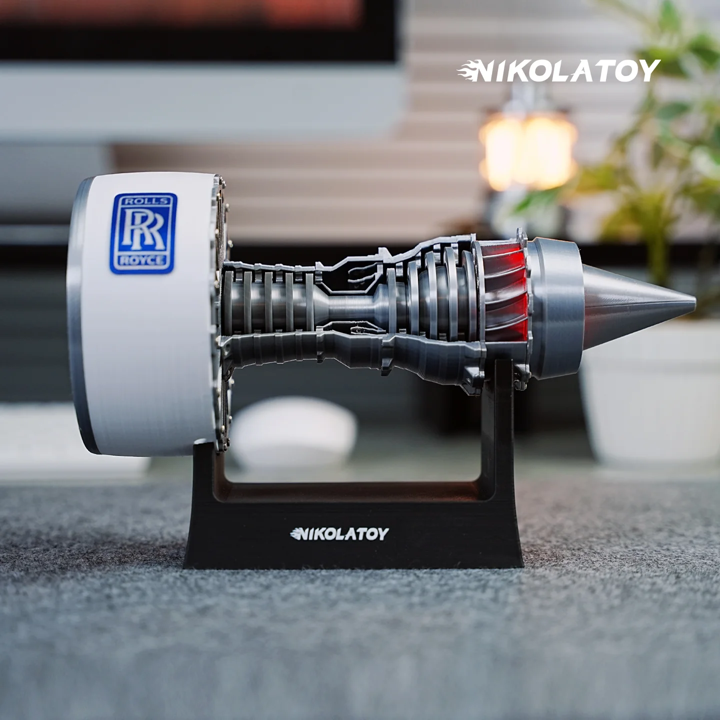 All New TR900 Turbofan Engine Model (23cm / 9in)