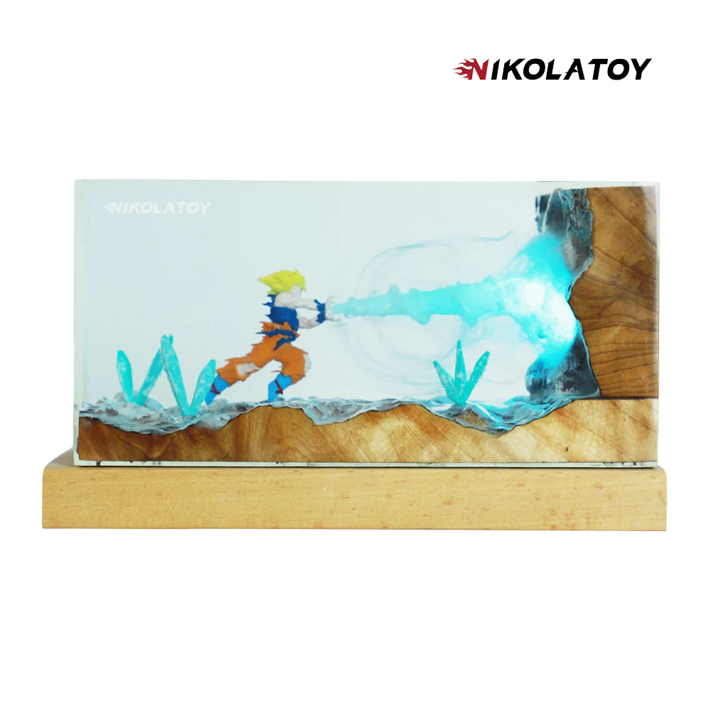 Dragon Ball Z Kakarot Resin RGB Night Light Desktop Decoration - Image 3