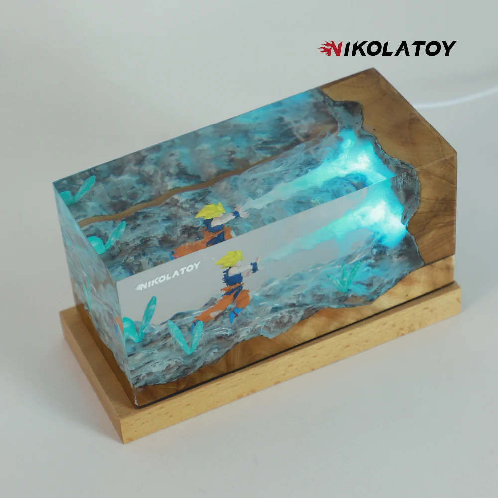 Dragon Ball Z Kakarot Resin RGB Night Light Desktop Decoration - Image 4