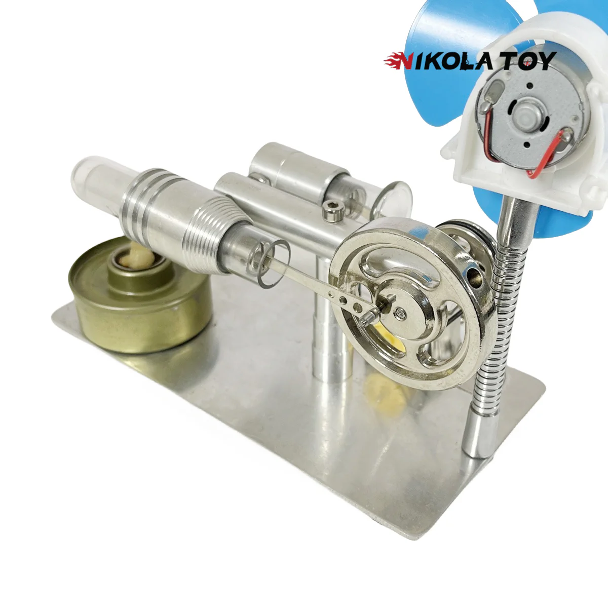 Stirling Engine Model - Power Generation+Windmill - Image 3