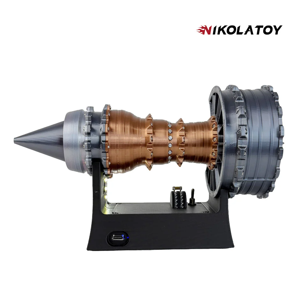 TR900 Turbofan Engine Model (25cm / 10in) Flagship Version Diy Kits - Image 3